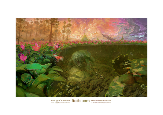 Rotbloom - Art Print