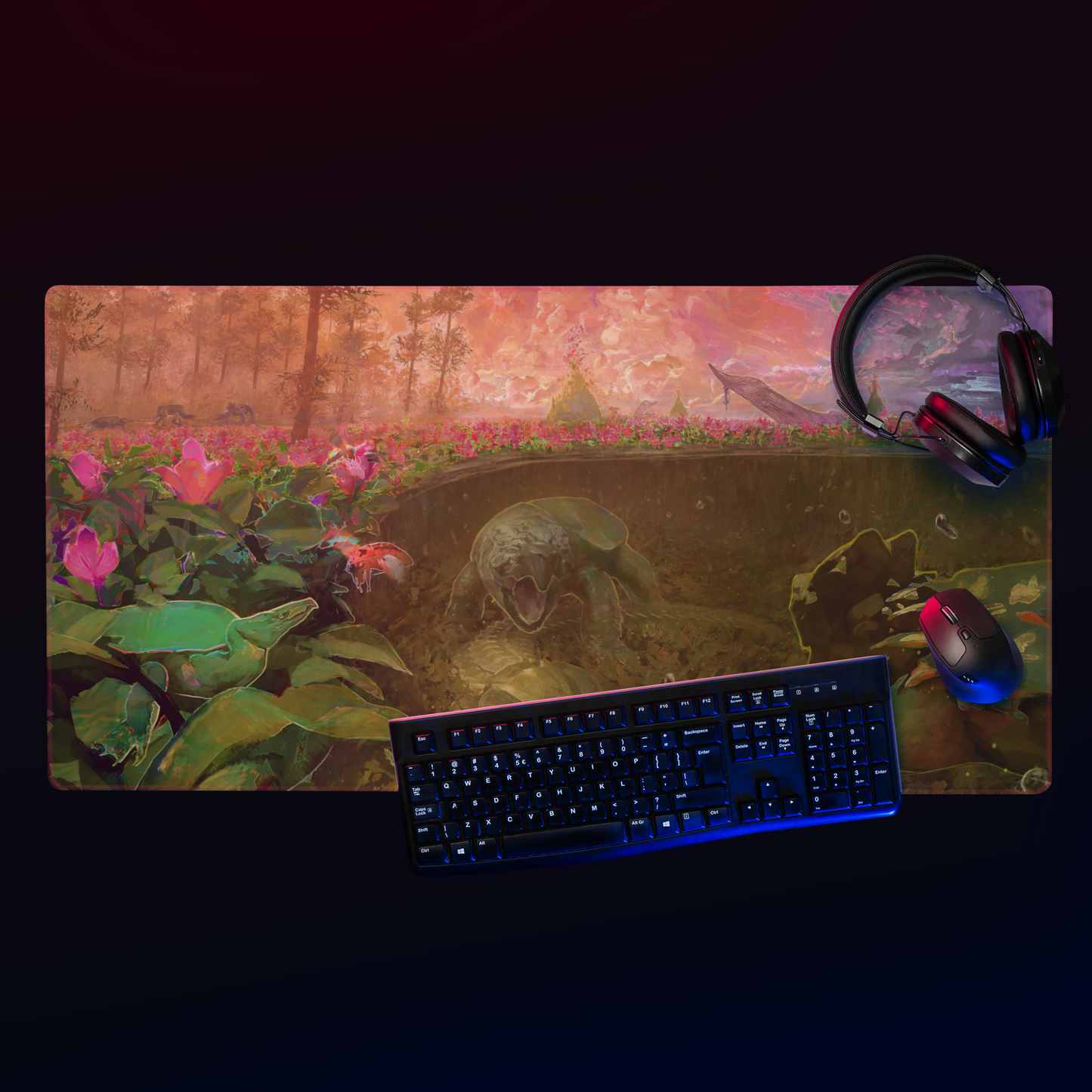 Rotbloom - Extra Large Gaming Mouse Pad