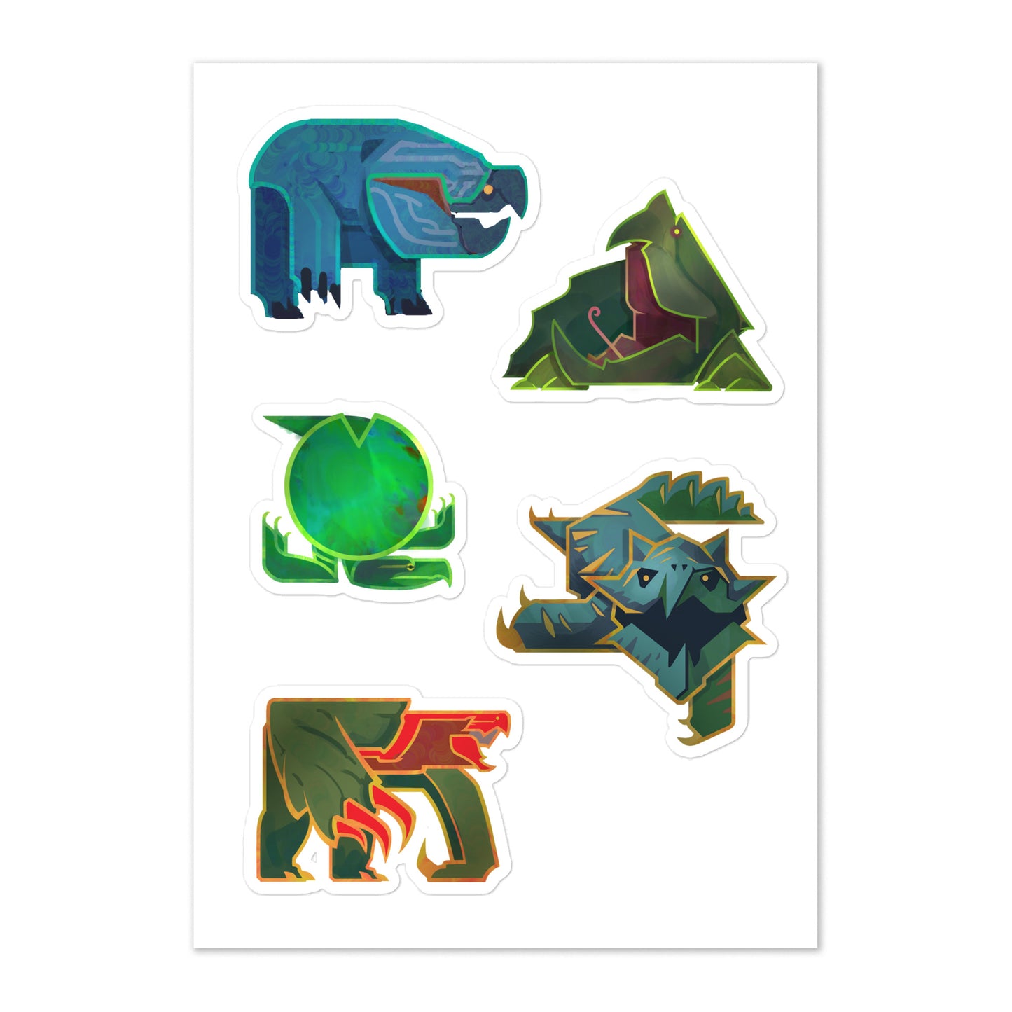 Turtles of Kappa - Sticker Sheet