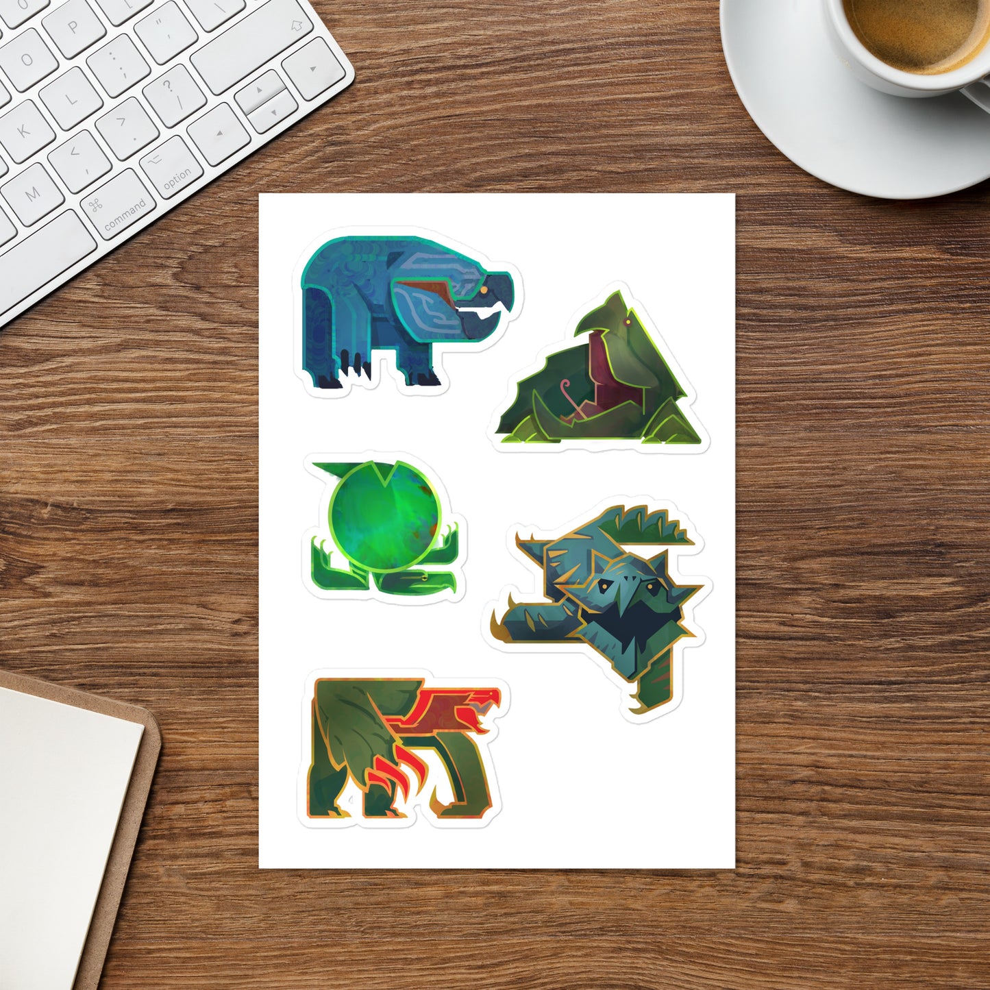 Turtles of Kappa - Sticker Sheet